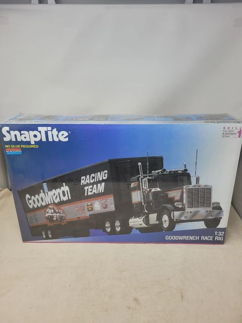 SnapTite Monogram Goodwrench Race Rig Plastic Model Kit Dale Earnhardt #3 New