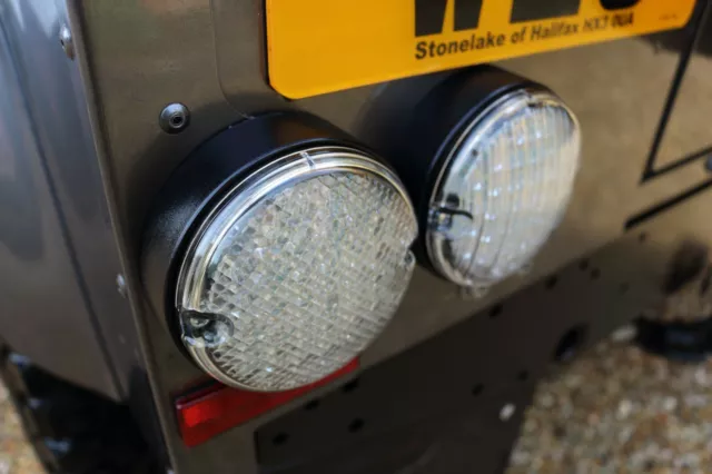 Plug & Play LED Rückfahrlampe Licht Push Fit SVX NAS 95 mm passend für Land Rover Defender 2