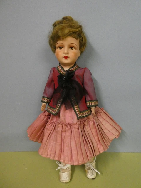 CA456 POUPÉE MEXICAINE vintage en papier mâché signé MEXICO MEXIQUE NUNO ANCIEN EUR 100,00 - FR