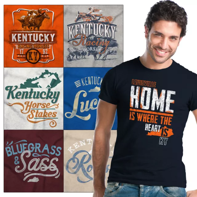Kentucky Souvenir Tees Shirt Graphic T For Men Womens Vacation Gifts Tshirts