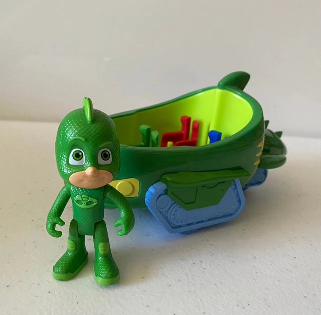 PJ MASKS GEKKO & Gekko Mobile Car Vehicle And Figure Toy Plastic