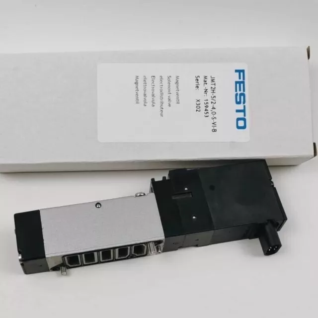 Festo Solenoid Air Valve JMT2H-5/2-4,0-S-VI-B 159453 New In Box