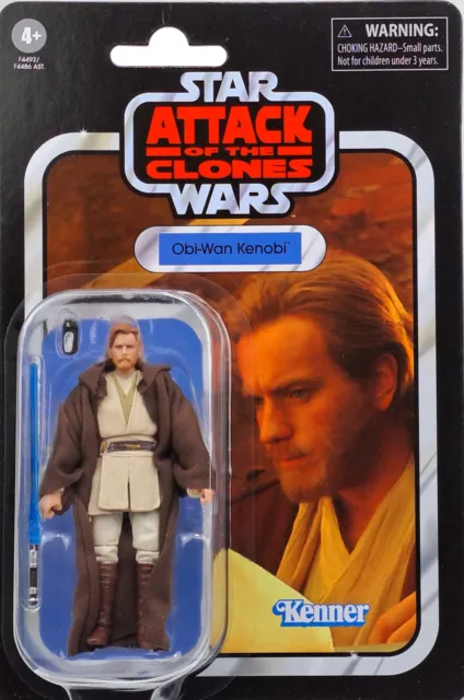 Obi-Wan Kenobi Attacco Dei Cloni Vc31 Star Wars The Vintage Collection Hasbro