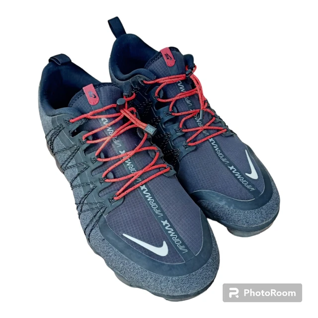 NIKE AIR VAPORMAX Run Utility Reflect Silver Black Mens SZ 11