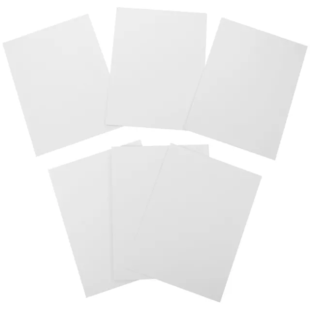 6pcs Sublimation Blank Aluminum Plate Metal Board Photo Blank Sign Metal Board