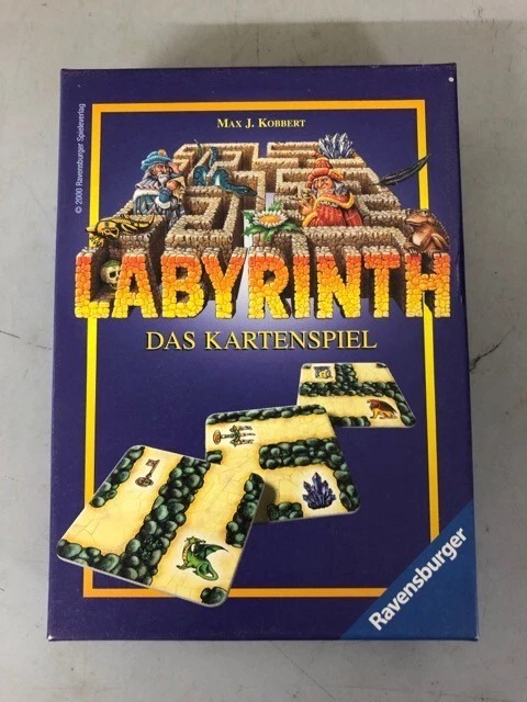 LABYRINTH DAS KARTENSPIEL - Spiel von Ravensburger - wie neu