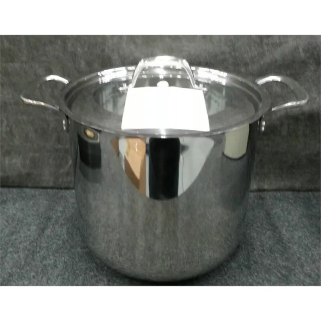 Princess House Heritage Signature 15-Qt. Stockpot with Steaming Rack (3681)  New!