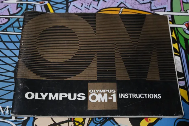 Original Olympus OM-1 Users instruction Manual