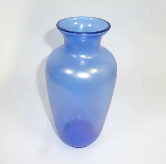 Jugendstil Vase um 1900 Poschinger irisierend Glasvase 3