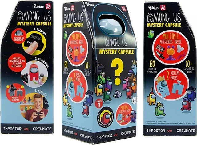 AMONG US MYSTERY Surprise Capsule figure Impostor Vs Crewmate £8.90