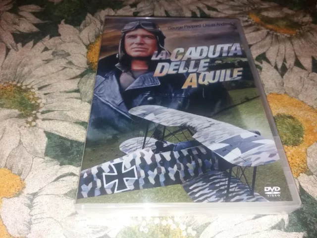 dvd nuovo LA CADUTA DELLE AQUILE  G. Peppard   U. Andress - vers italy