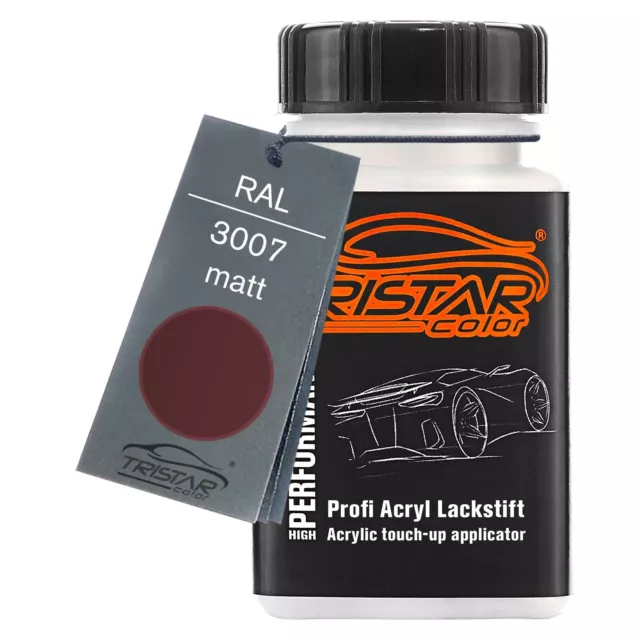 RAL 3007 Schwarzrot matt Lackstift 50 ml schnelltrocknend