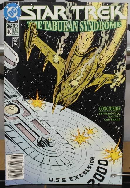 Star Trek: The Tabukan Syndrome NO. 40 Late Nov '92 DC Comics