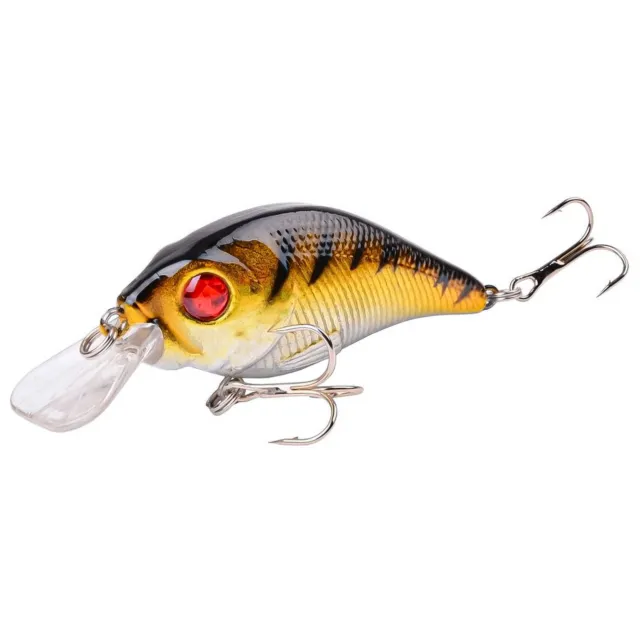 8cm Bait Bionic Easy to Carry 3d Eyes Attractive Fishing Lure Eco-friendly