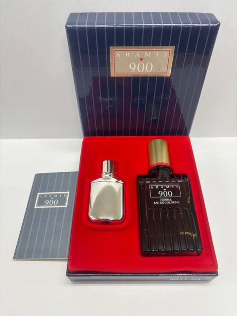 【F061】ARAMIS 900 HERBAL EAU DE COLOGNE Aramis 900 Herbal Cologne For men Vintage 3.4 oz 100 ml
