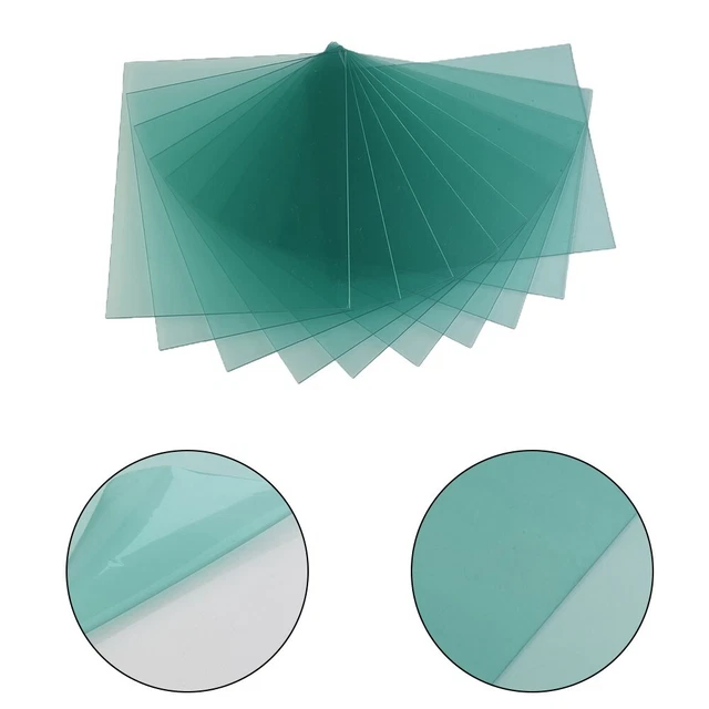 10pcs Transparent Welding Helmet Lens Protection Plate 4 Size Variants 3