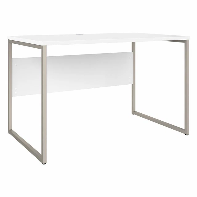 Bush Business Furniture Hybrid 48W x 30D Computer Table Desk with Metal Legs...
