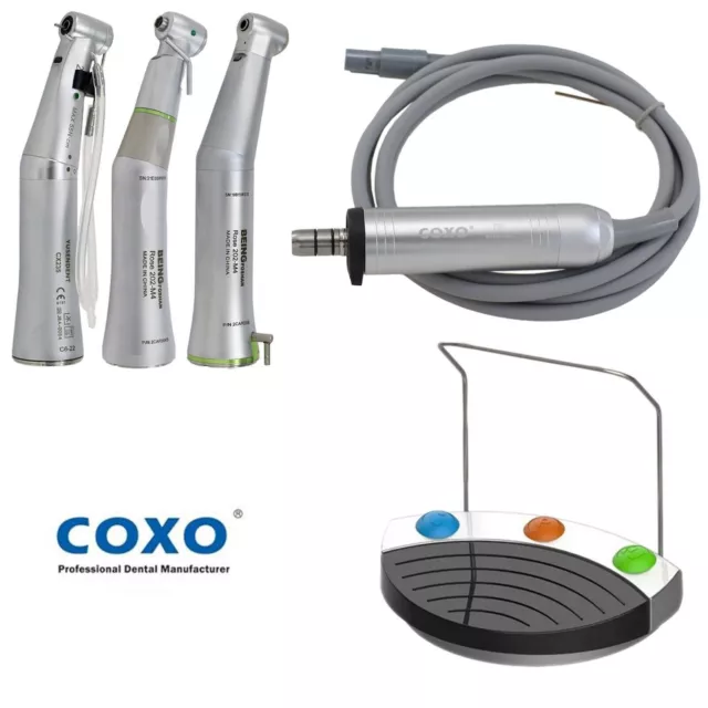 COXO C SAILOR PRO Dental Implant LED Motor Contra Angle Fiber Optic Handpiece