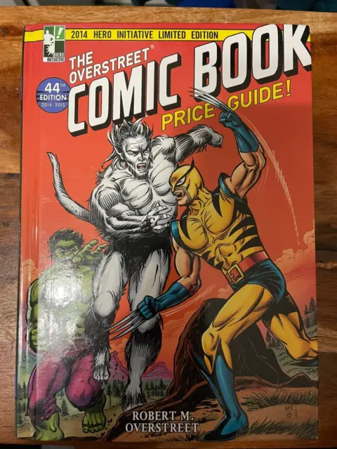 Overstreet Comic Book Price Guide 2014 HC Hardcover Avengers Volume 44 Wolverine