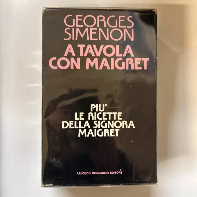 A Tavola Con Maigret + Ricette Signora Maigret - Omnibus In Cofanetto