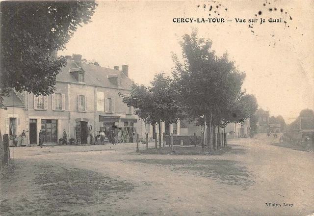 CERGY-LA-TOUR - Vue sur le Quai