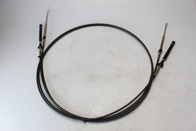 OMC 312 4 H Teleflex Throttle Control Cable Set of 2 x 9' NEW