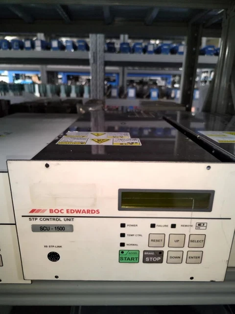 EDWARDS SCU-1500 Turbo Controller,Tested Working