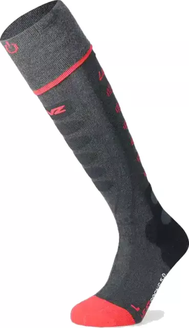 LENZ Ski Snowboardsocken HEAT 5.1 Socken 2024 inkl. LITHIUM RCB 1800 Pack 2