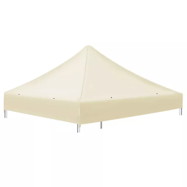 10x10' Ez POP UP Tent Replacement Canopy Gazebo Sunshade Polyester Cover Ecru