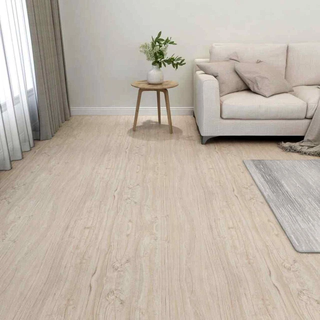Listoni Pavimenti Adesivi 20 pz in PVC 1,86 m? Marrone Chiaro