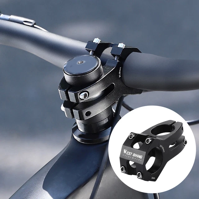 Mtb Power Stem Non-slip Aluminum Alloy Handlebar Table Adjustable Stem for Road