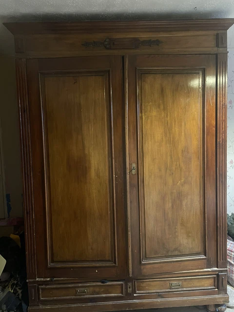 antique wardrobe used