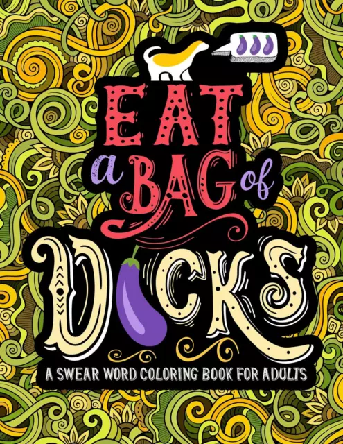 Swear Word Mandala Adults Coloring Book: The F**k Edition - 40