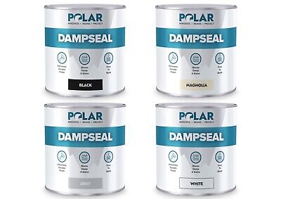 Polar Dampseal Pintura & Mancha Bloqueador - Anti-damp - Blanco, Negro, Gris &