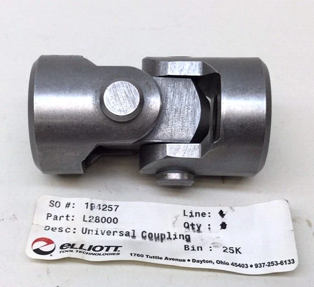 Elliott Tool L28000 Universal Coupling 3/4-10 X 5/8"-11 L28001 L37201