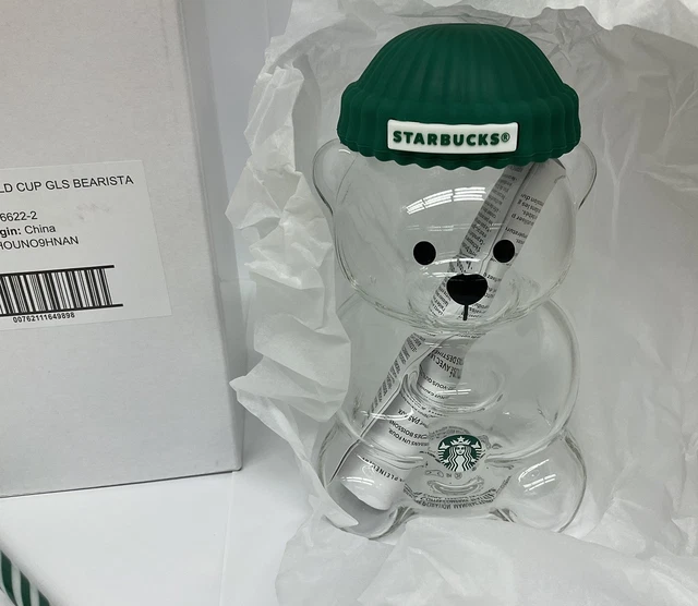 STARBUCKS HOLIDAY 2025 Bearista Bear Glass Jar Cold Cup Tumbler 20 0Z starbucks-holiday-2025-bearista-bear-glass-jar-cold-cup-tumbler-20-0z