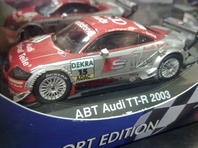 Miniature Schuco 1:43 Audi TT-R ABT 2003 - Peter Terting - Neuf - Réf. 04899