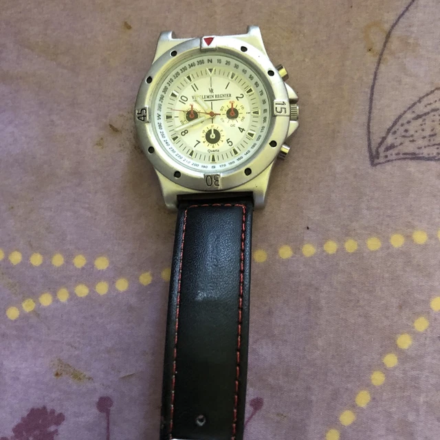 Montre Chronographe Vuillemin Regnier Atlas Pour Homme - Neuve (sans Emballage), Fonctionnelle Et Stylée