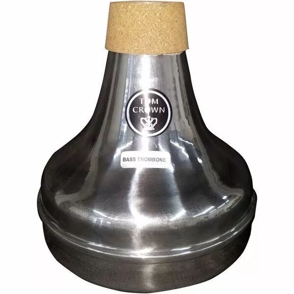 Tom Crown Bass Trombone Practice Mute Aluminum NEW! Ships Fast!