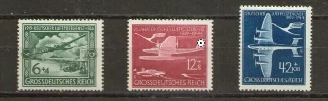 1944 Deutsches Reich Mi. 866-868 ** postfrisch Satz oder Einzelmarken