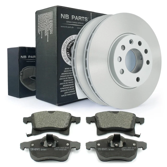 Brembo BREMSSCHEIBEN 256mm + BELÄGE VORNE Passend Für OPEL
