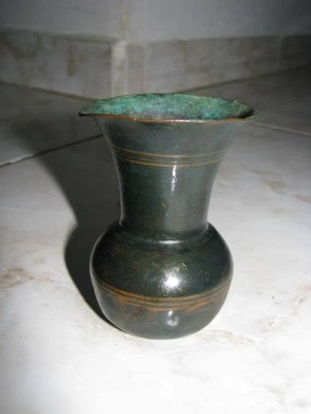 1950´s ISRAEL PAL-BELL DARKENED COPPER PITCHER