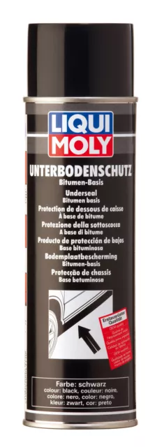 13x500ml LIQUI MOLY Soubassement Protection Bitume Noir Anti-encastrement 2
