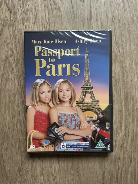 MARY KATE AND Ashley Olsen Passport To Paris DVD - Brand New & Sealed £16.15 - PicClick UK