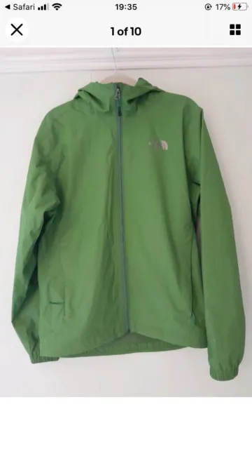 THE NORTH FACE Hyvent Hooded Waterproof Jacket - Size Small (S).