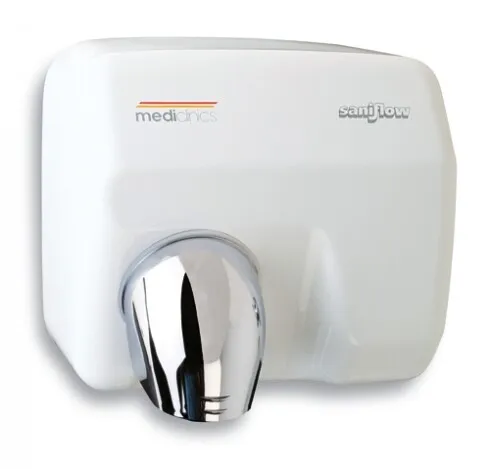 Presale Mediclinics Saniflow E05a Hand Dryer Auto Sensor - White Epoxy