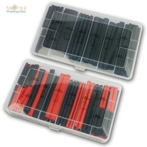 Termoretraibile Set IN Sortiment-Box 142-teilg 3:1 Universale Tubo Isolante