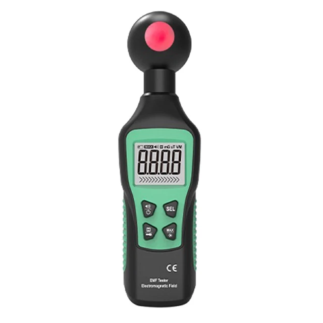 Nuovo Radiazione Rilevatore Portatile Practical Utile Accessori Nero/Verde