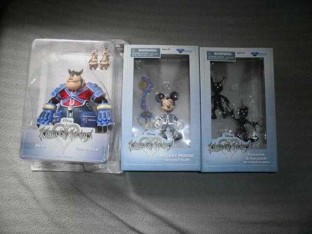 Lot de 3 Sets de Figurines KINGDOM HEARTS (6 personnages) DIAMOND SELECT -Neufs