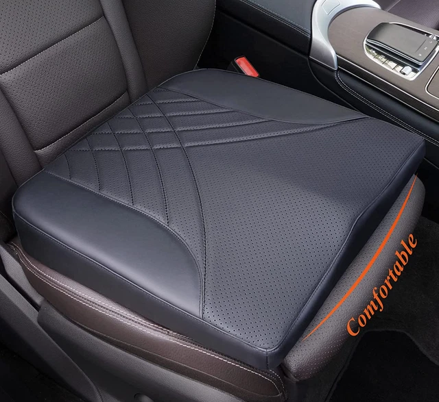 Premium Car Seat Cushion, Memory Foam Driver Seat Cushion to Improve Driving Vie